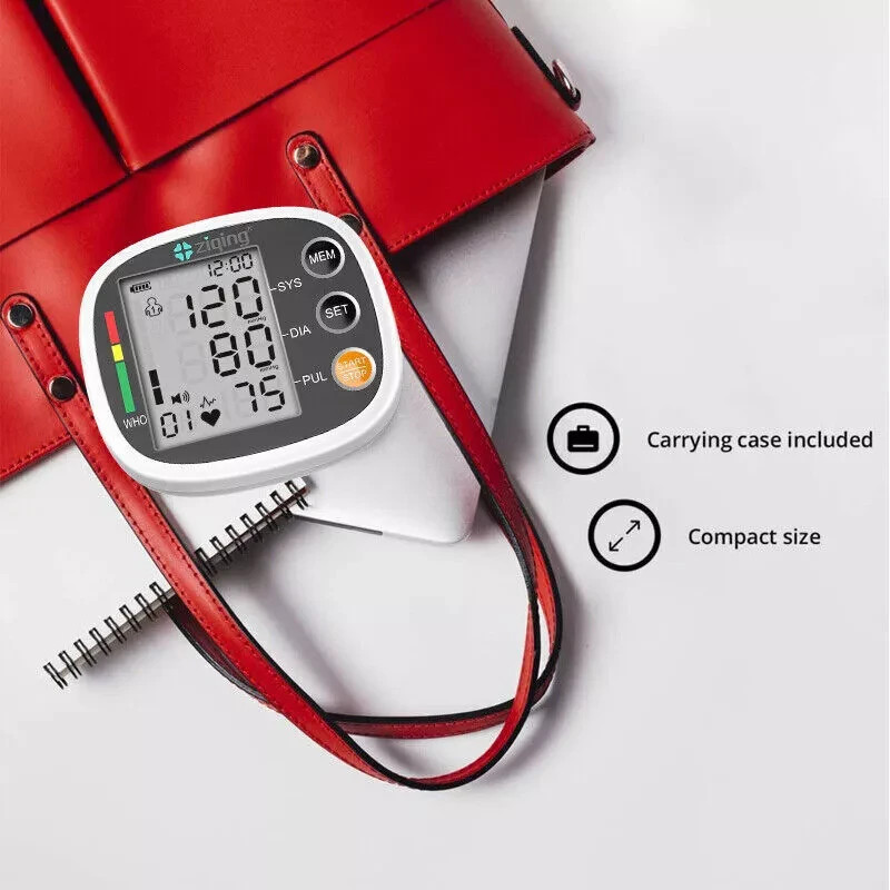 Automatic LCD Wrist Blood Pressure Monitor BP Machine Heart Rate Machine
