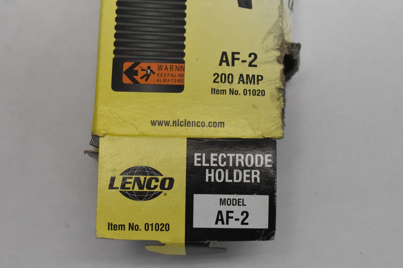 Lenco 01020 Model AF-2 Electrode Holder 200 Amp Electrodes Thru 5/32″