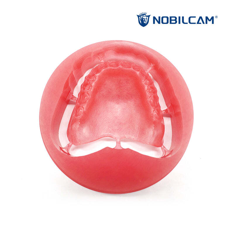 NOBILCAM Pink PMMA Disc Block