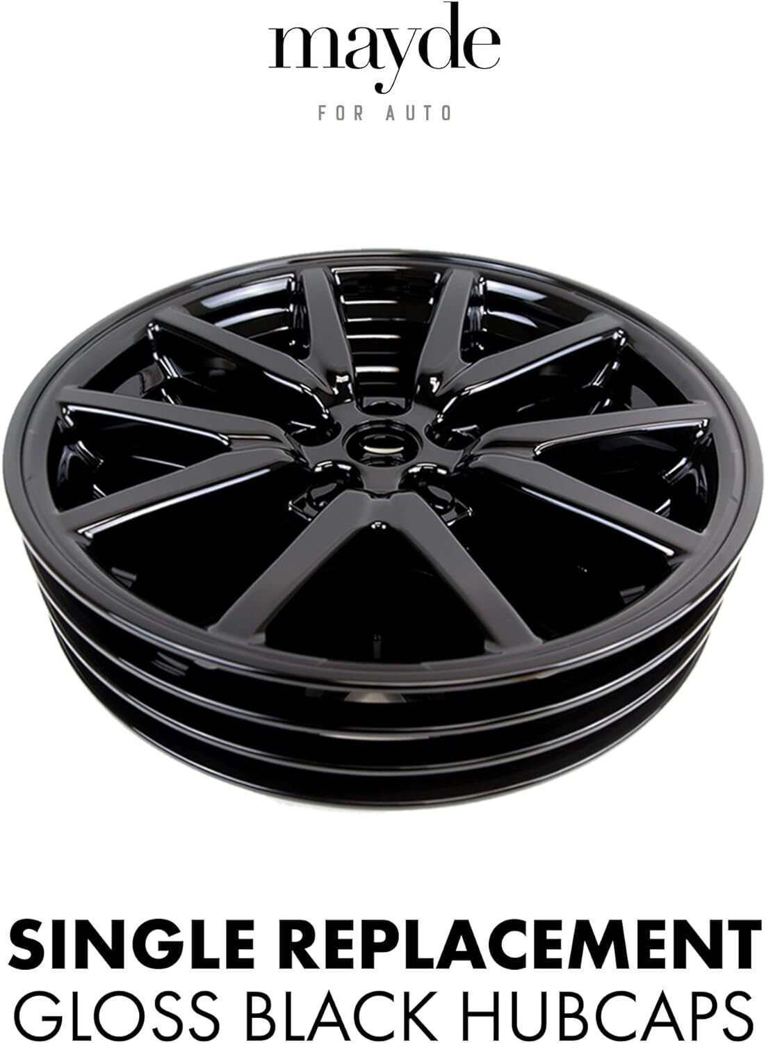 18-Inch Wheel Covers Fits 2017-2023 Tesla Model 3 Rims, Replacement Hub Ca