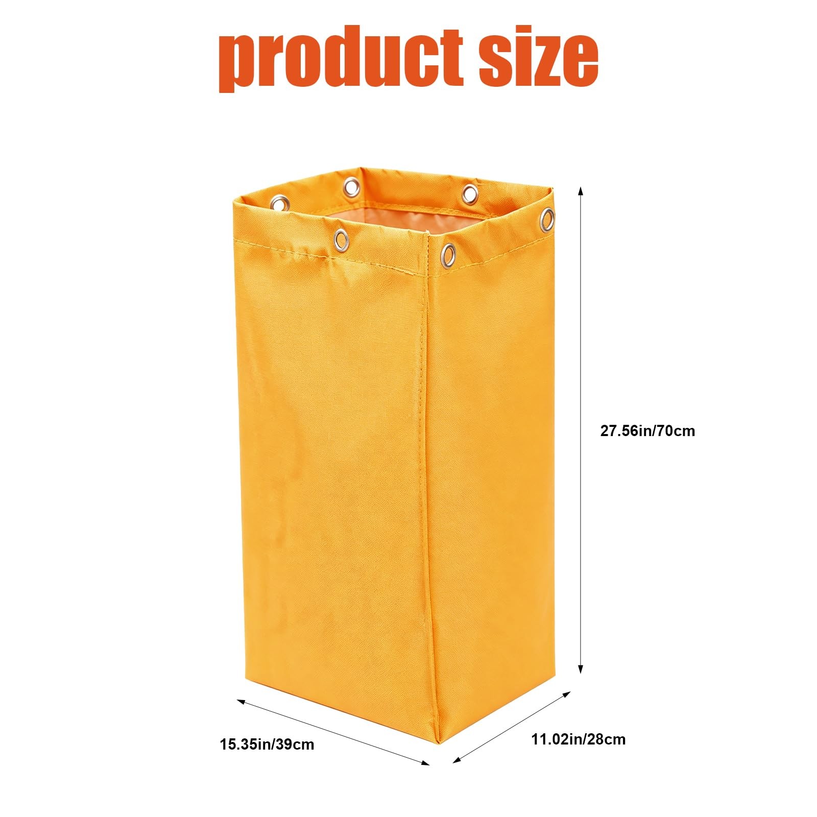 Janitorial Cleaning Cart Bag: Commercial Products 23 Gallon Industrial Janito…