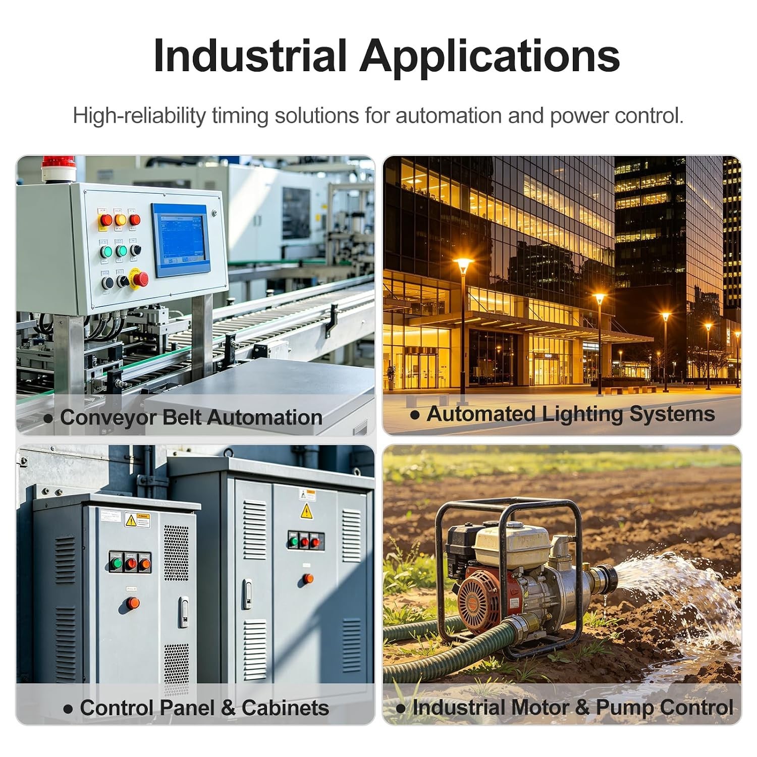8-Pin AC 110V Time Delay Relay – Reliable 60S Solid State Timer for Automation