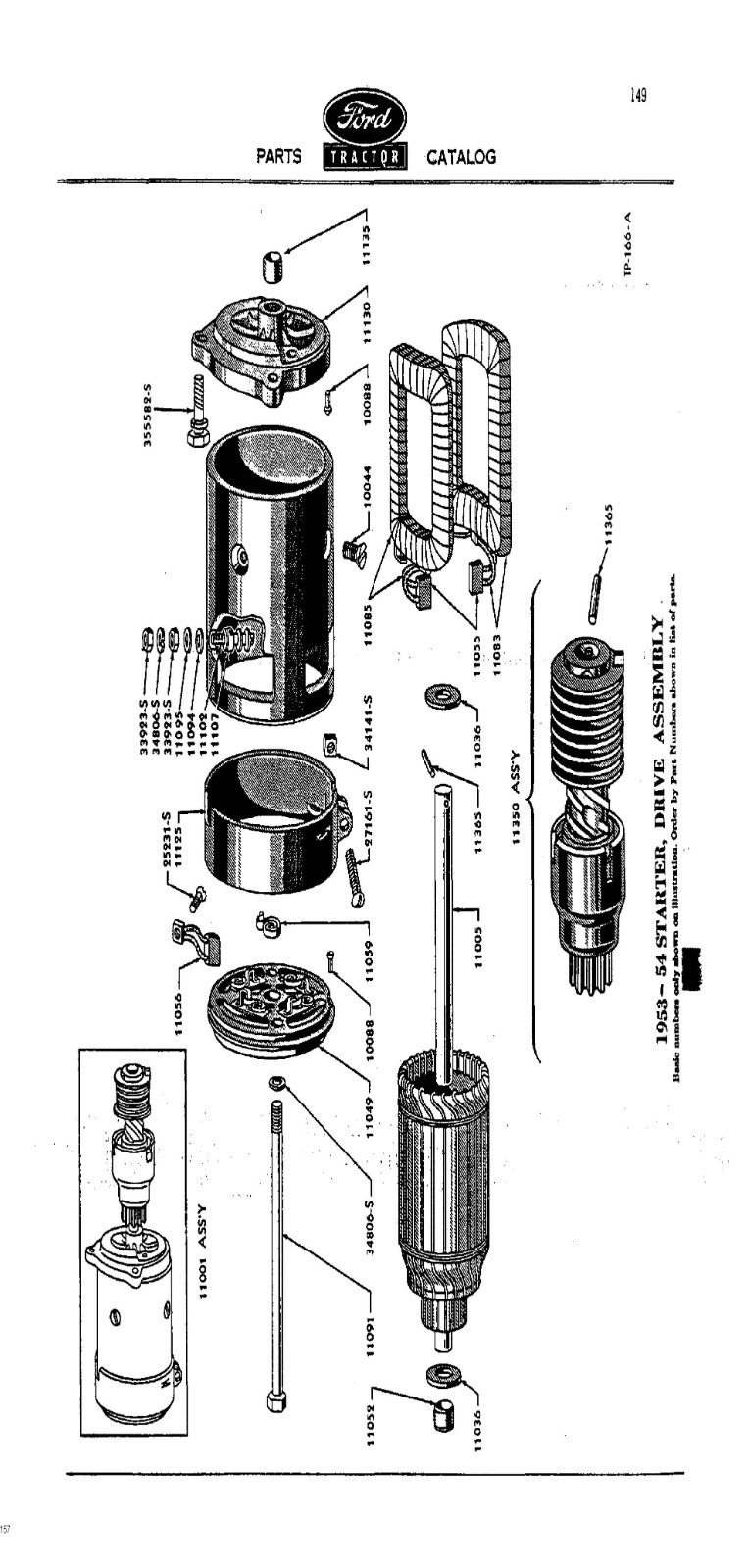 1939-1952 N TRACTOR PARTS MANUAL FORD 9N 2N 8N CATALOG EXPLODED VIEW