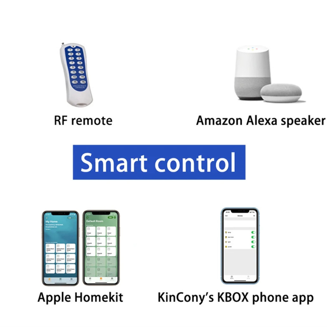 KinCony KC868-A16 ESP32 16CH Ethernet Relay Controller WiFi Smart Home DIY