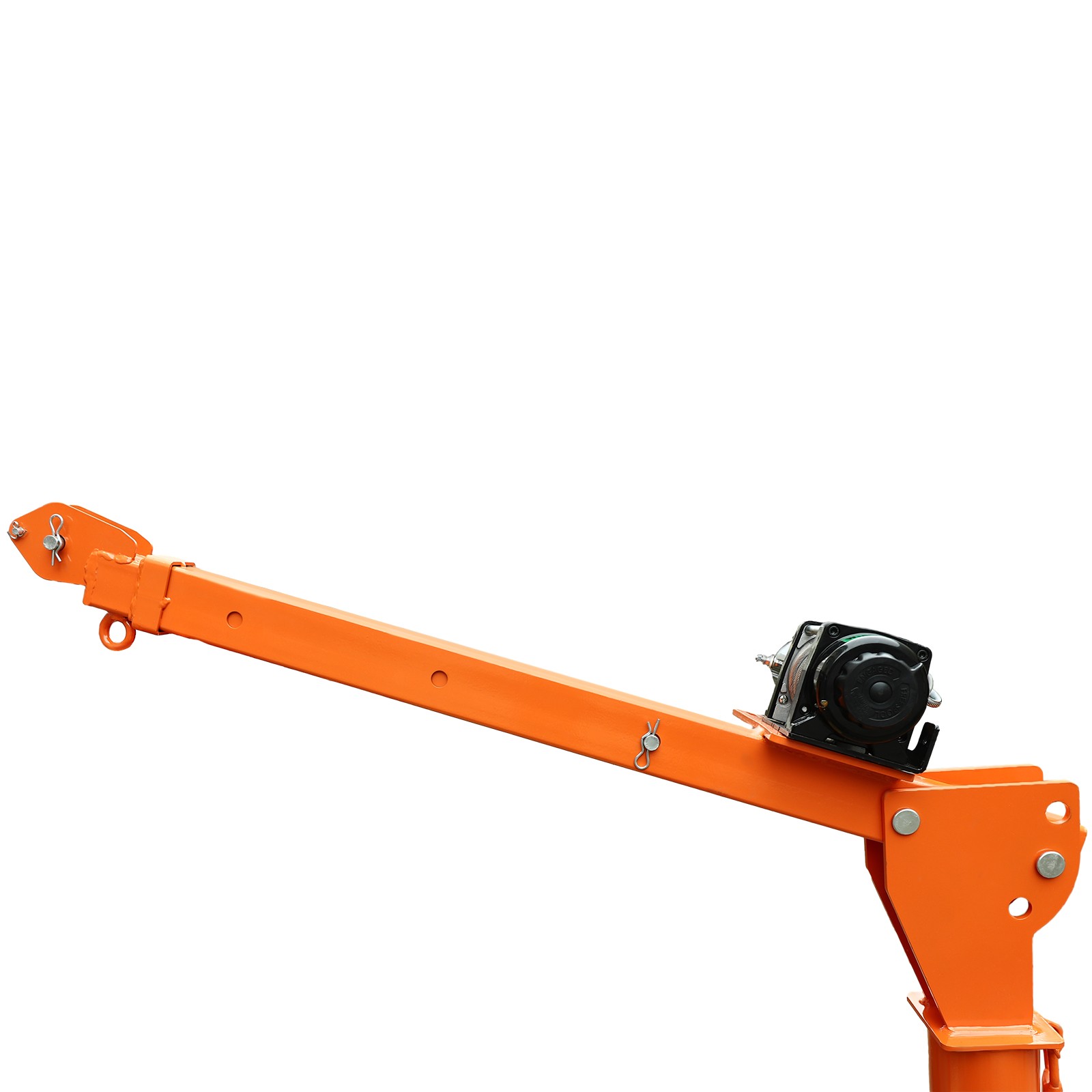 1100LB Truck-Mounted Crane Hoist with 12V Electric Winch Pickup Truck Jib Cranes