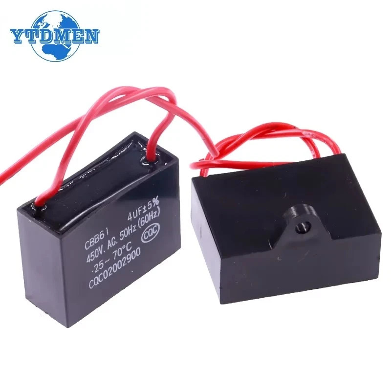 CBB61 Capacitor 450V Fan Capacitor New Start Capacitor