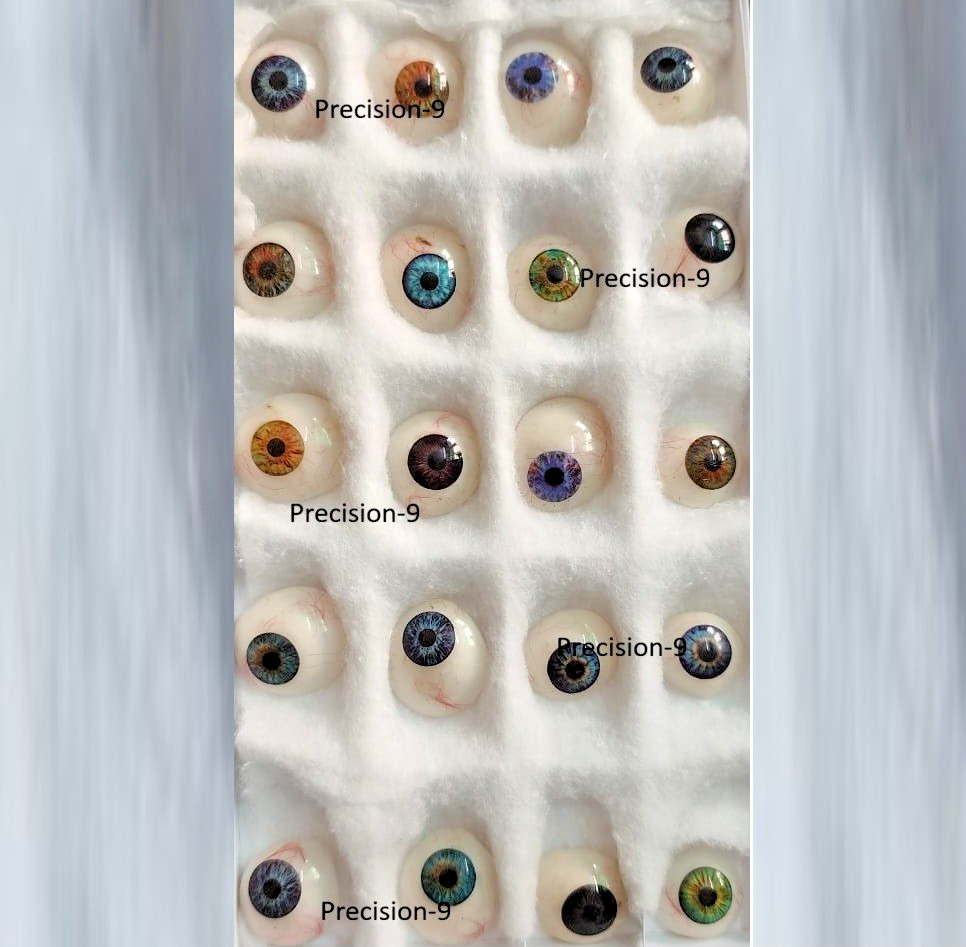 Ophthalmology Artificial Eyes Mixed Bulk Collection Prosthetic Eye 20PC
