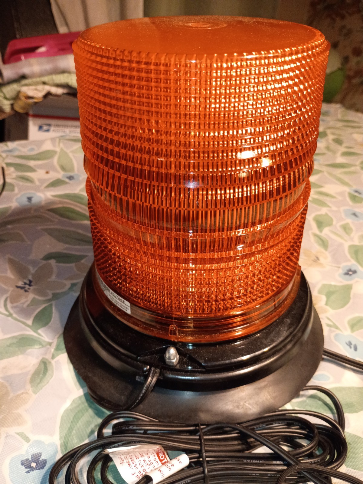 Mallimar Warning Model 5255HTCVA Strobe Amber LED Beacon Light