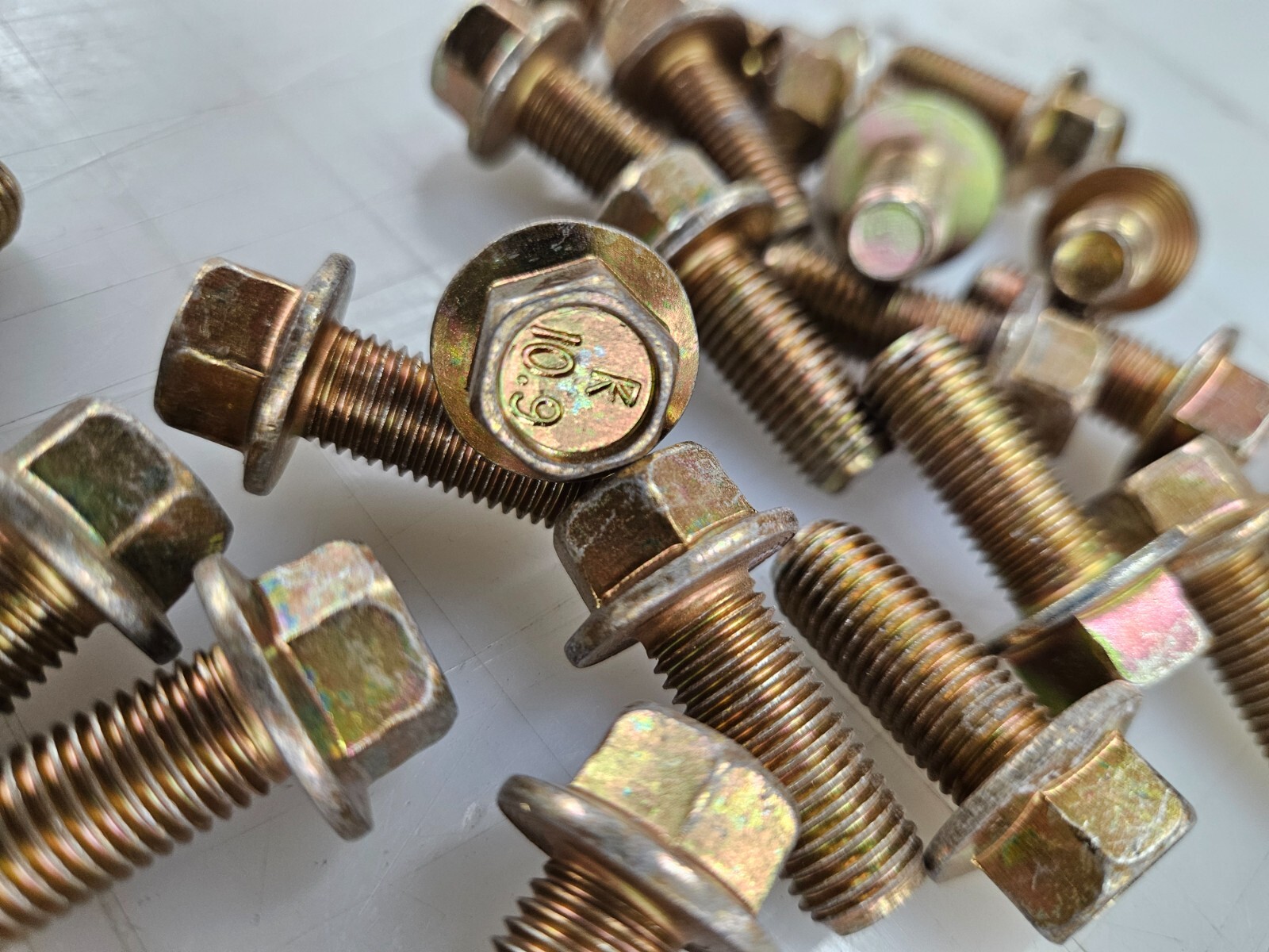 (25) pcs)Hex Bolts m10x1.25×25 Grade 10.9 (New) 1423-151