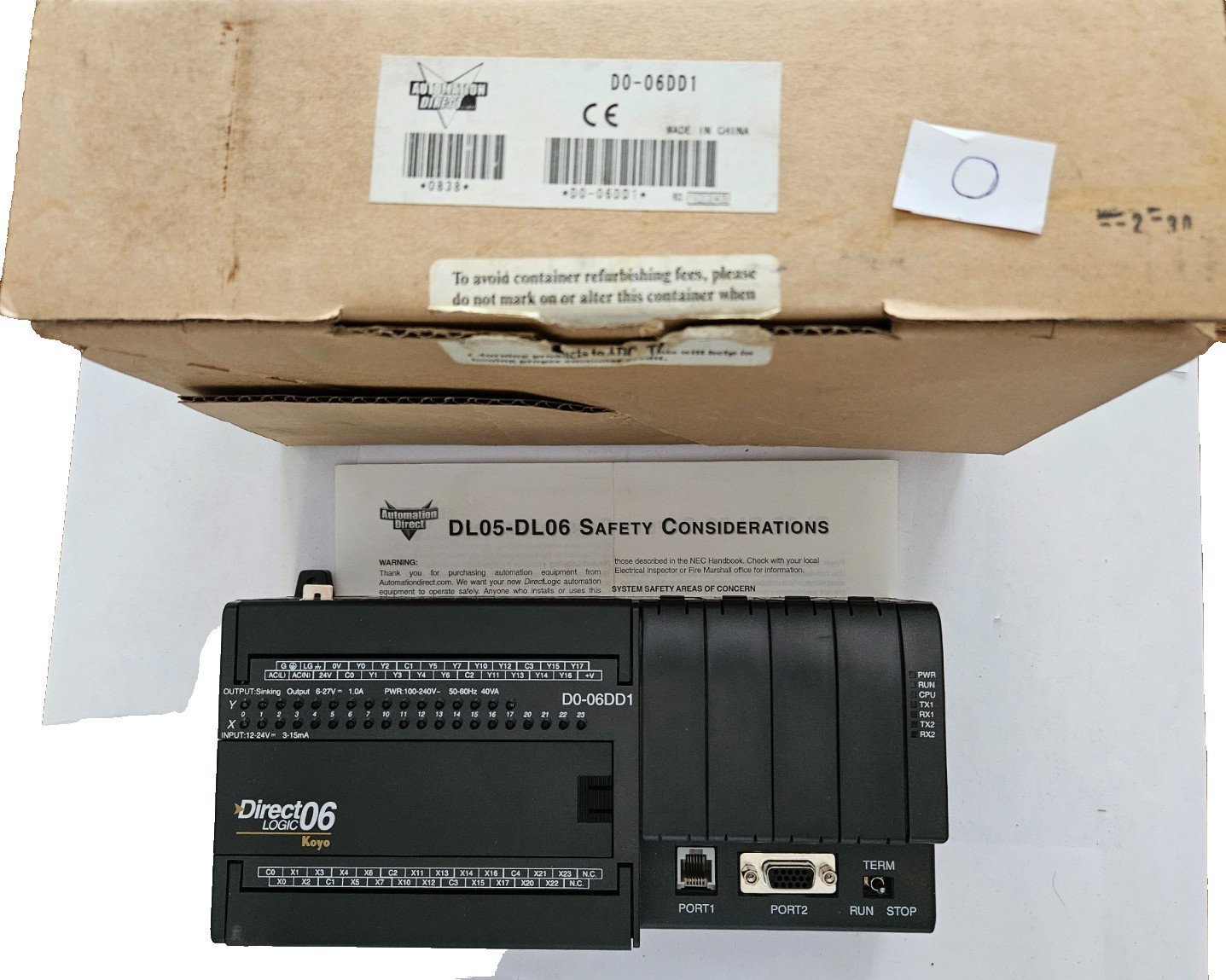Automation Direct D0-06DD1 Module