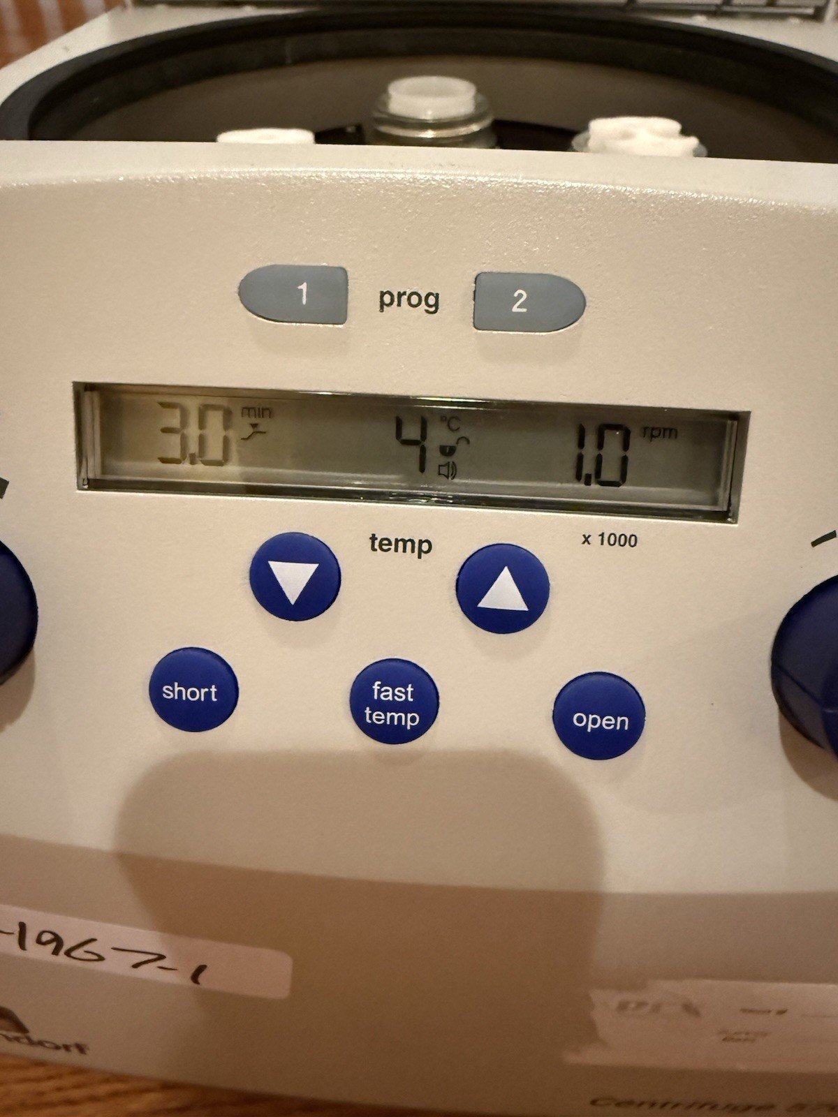 Eppendorf 5702RH Refrigerated/Heated Centrifuge Good Condition Working