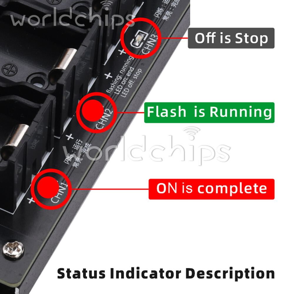 18650/21700 Battery Capacity Internal Resistance Tester Auto Charging Discharge