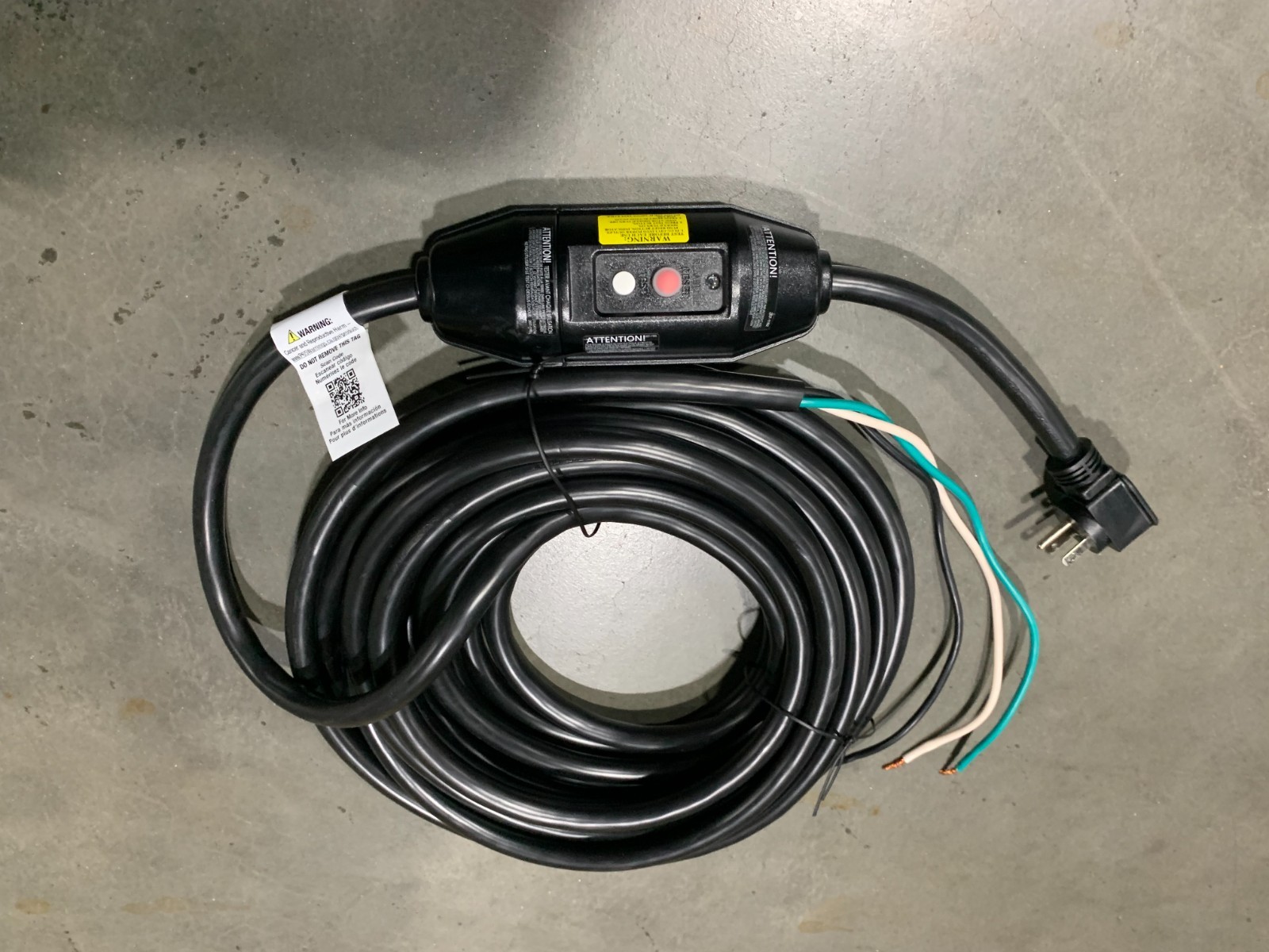 GFCI Cord, 125V 20AMP 12-3 Cord #9.802-431.0 (999)