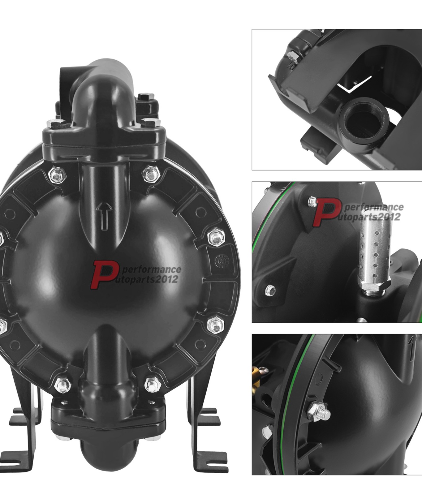1″ Air Operated Double Diaphragm Pump 666100-344-C For Ingersoll Rand ARO NEW