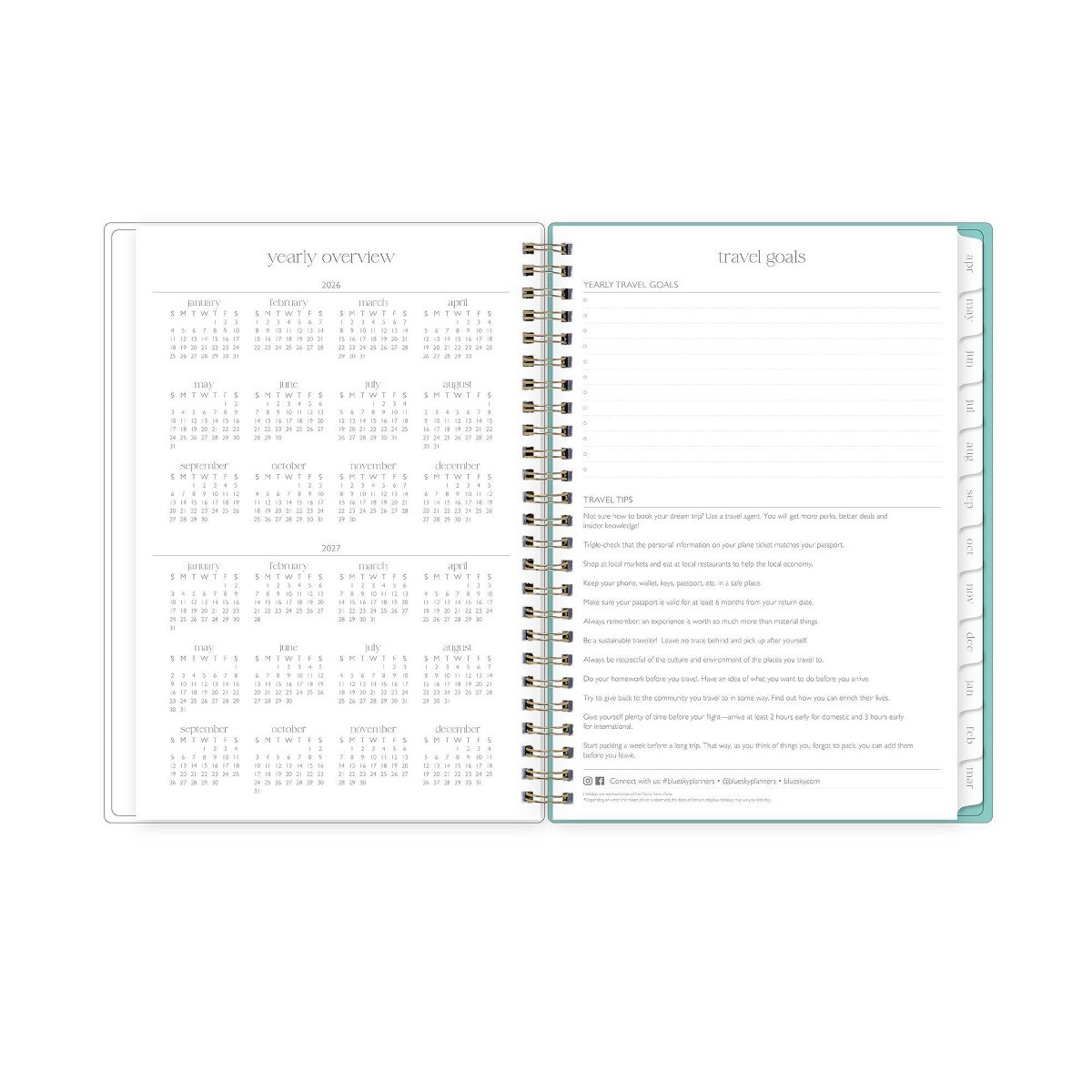 Rhi James for Blue Sky Weekly/Monthly Planner Notes (15 Month) 5.875″x8.625″