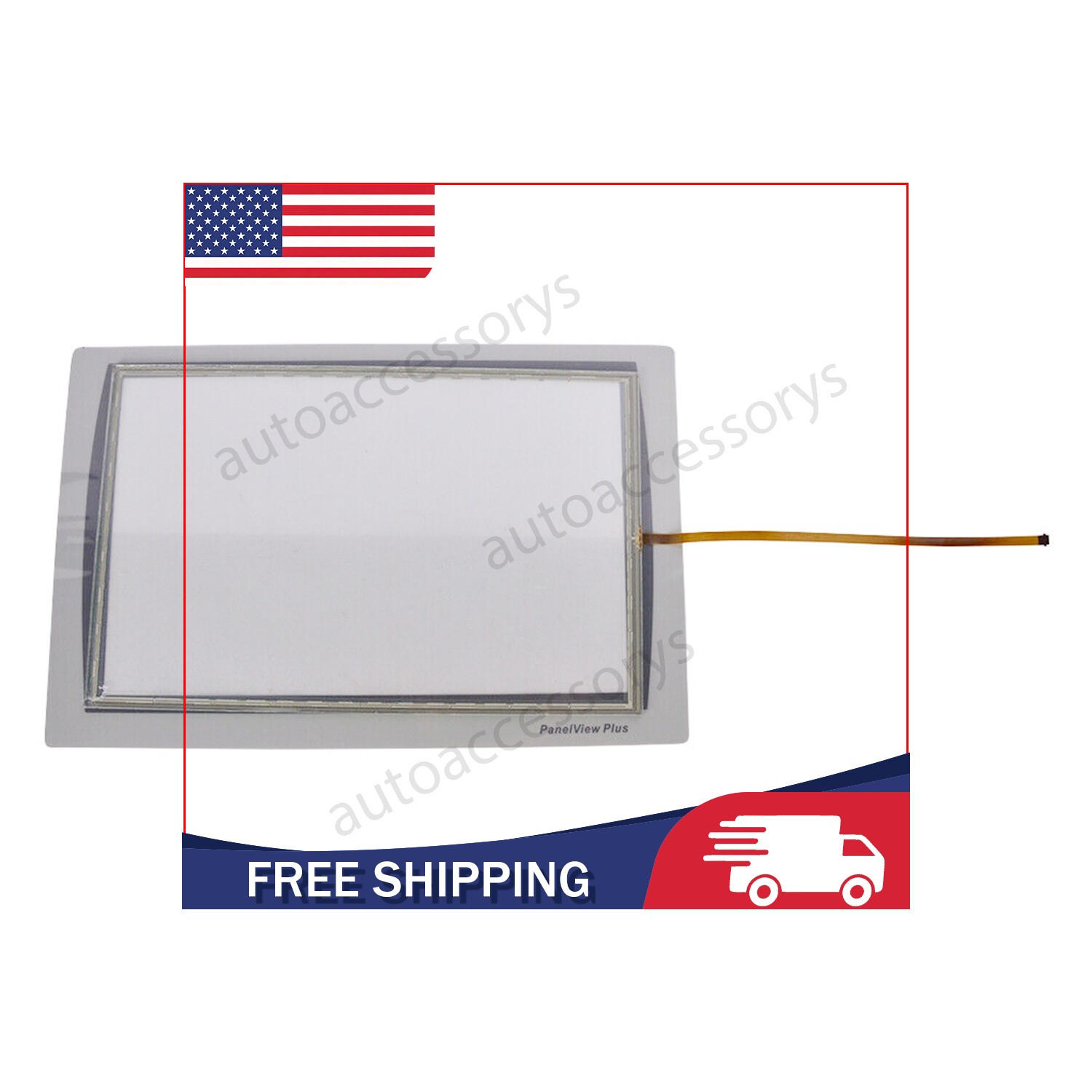 Touch Screen Panel Fit For SER A w/ Overlay 2711P-T12W22D9P-A 2711P-T12W22D9P-B