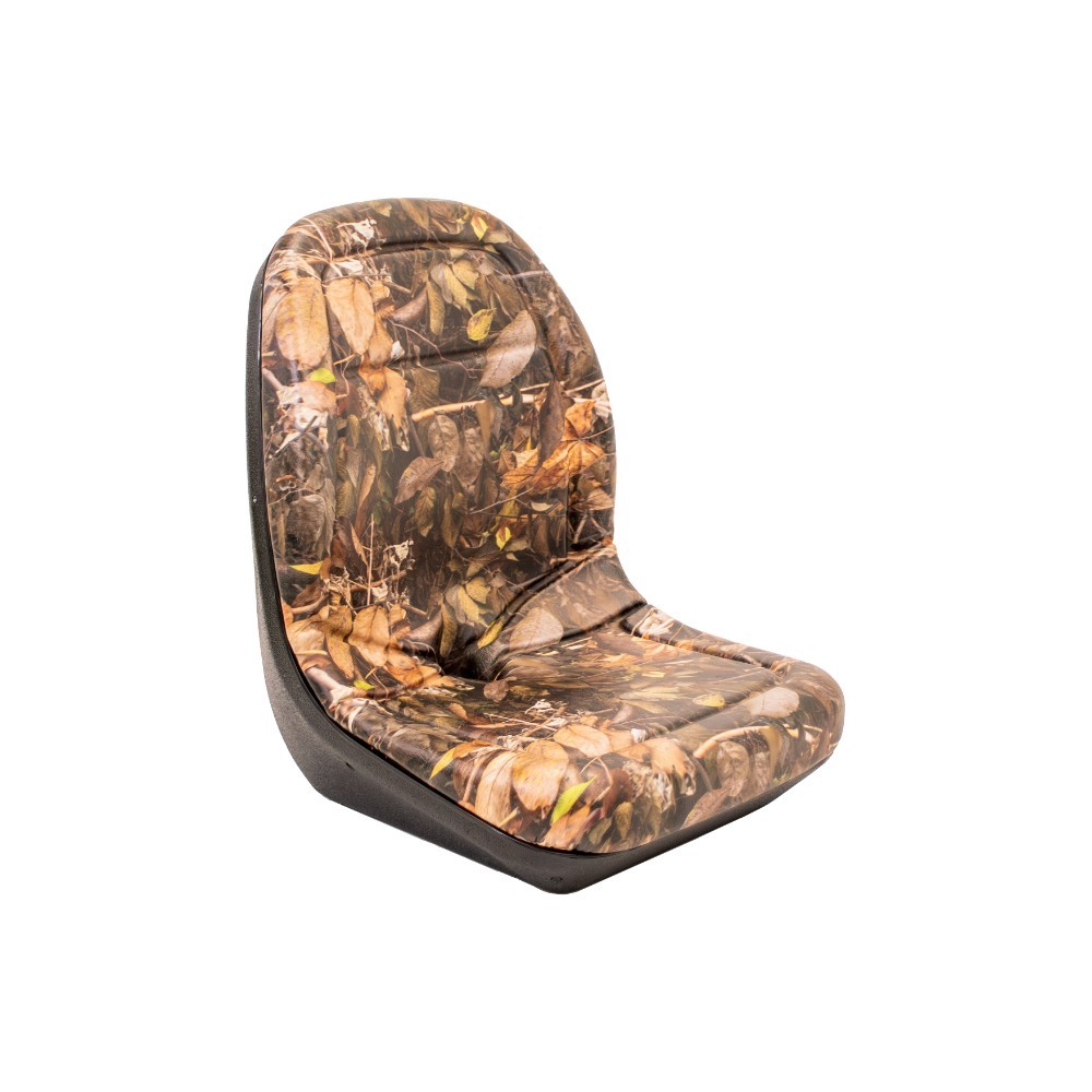 Uni Pro Bucket Seat – Vinyl Camo – Replaces Gravely 00367800, 01598400, 01599200