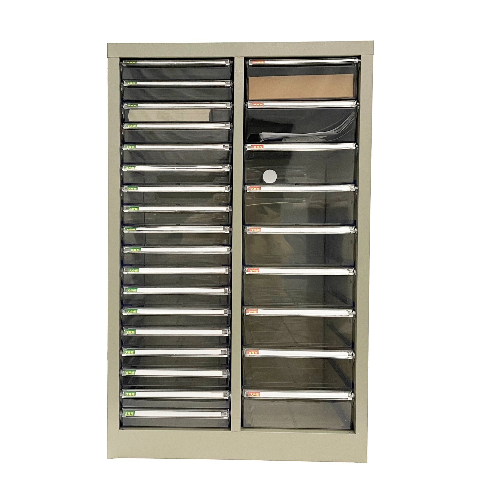27 Drawers File Cabinet Office Storage Organizer Cabinet Medium+Large Drawer