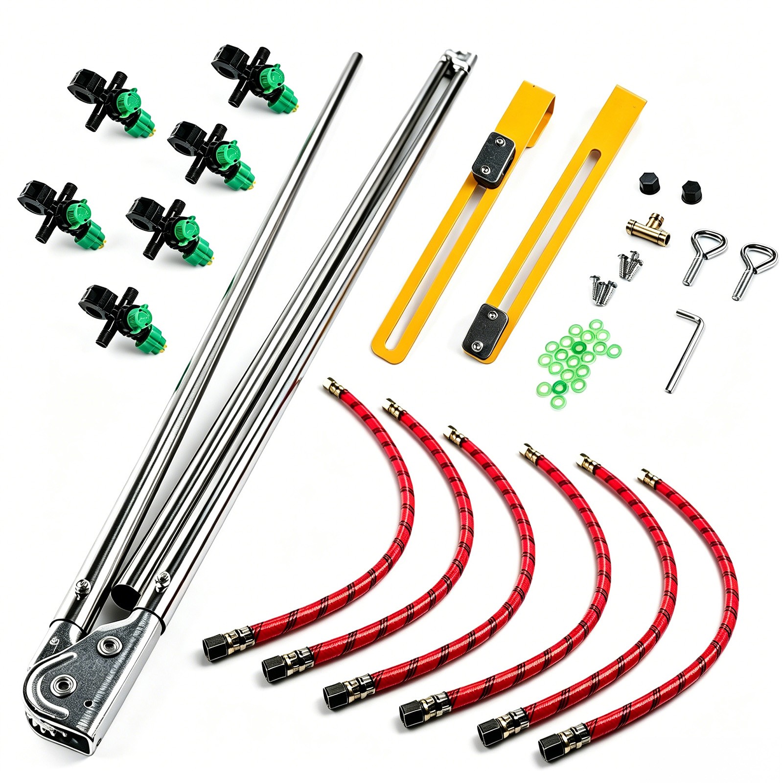 6 Nozzle Foldable Sprayer Boom Wide Spray For ATV UTV Agricultural Spraying