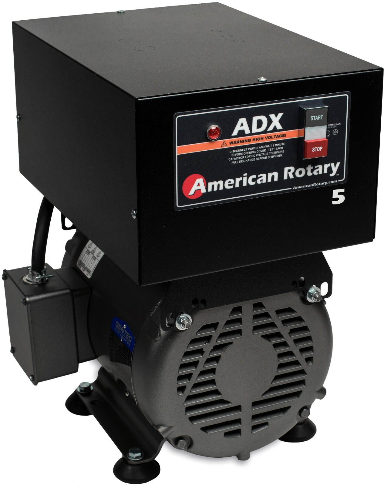 American Rotary Phase Converter ADX5F 5 HP Floor 1 to 3 Phase CNC Extreme Duty