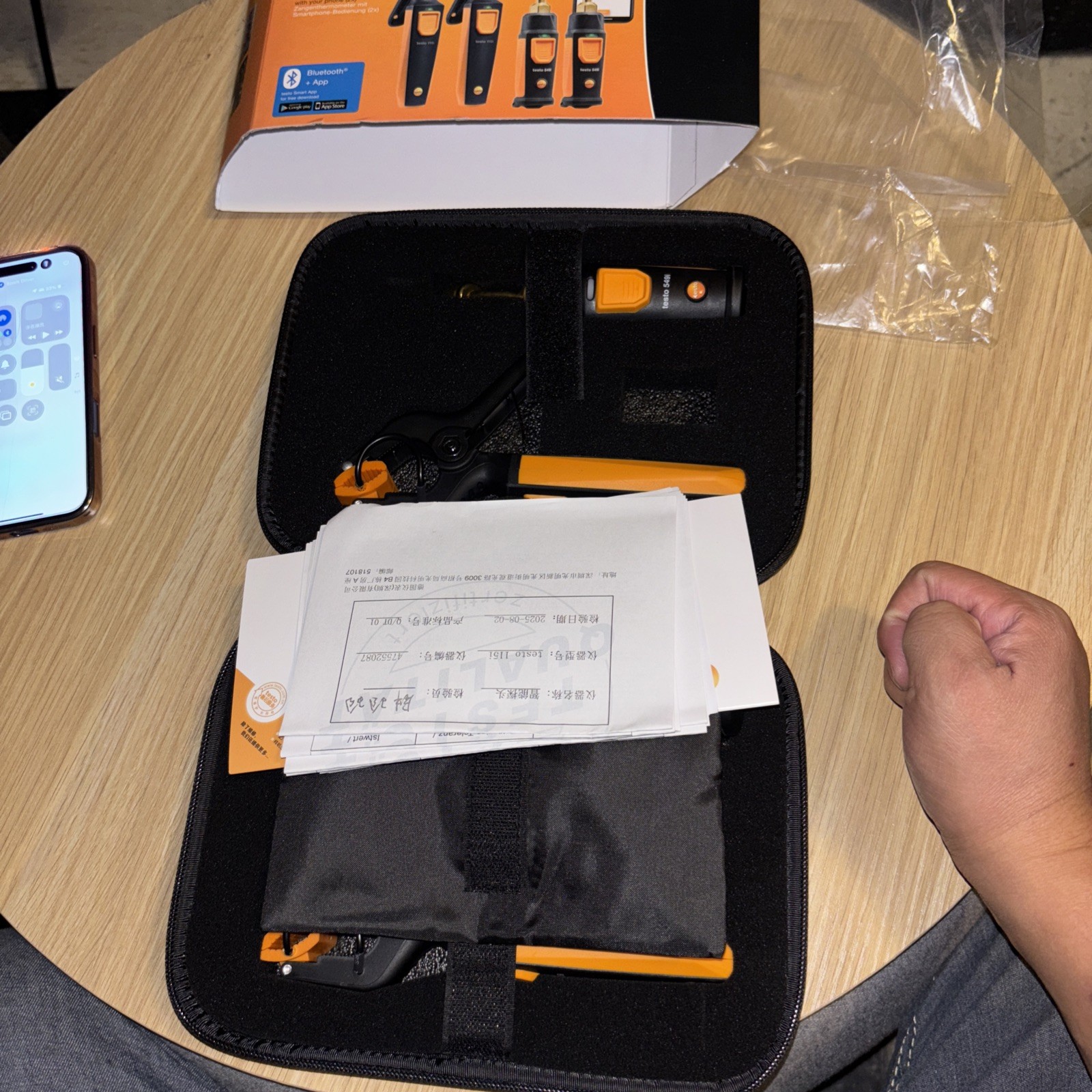 testo Smart Probe Kit I HVAC/R Gauge Set for air Conditioning, Refrigeration