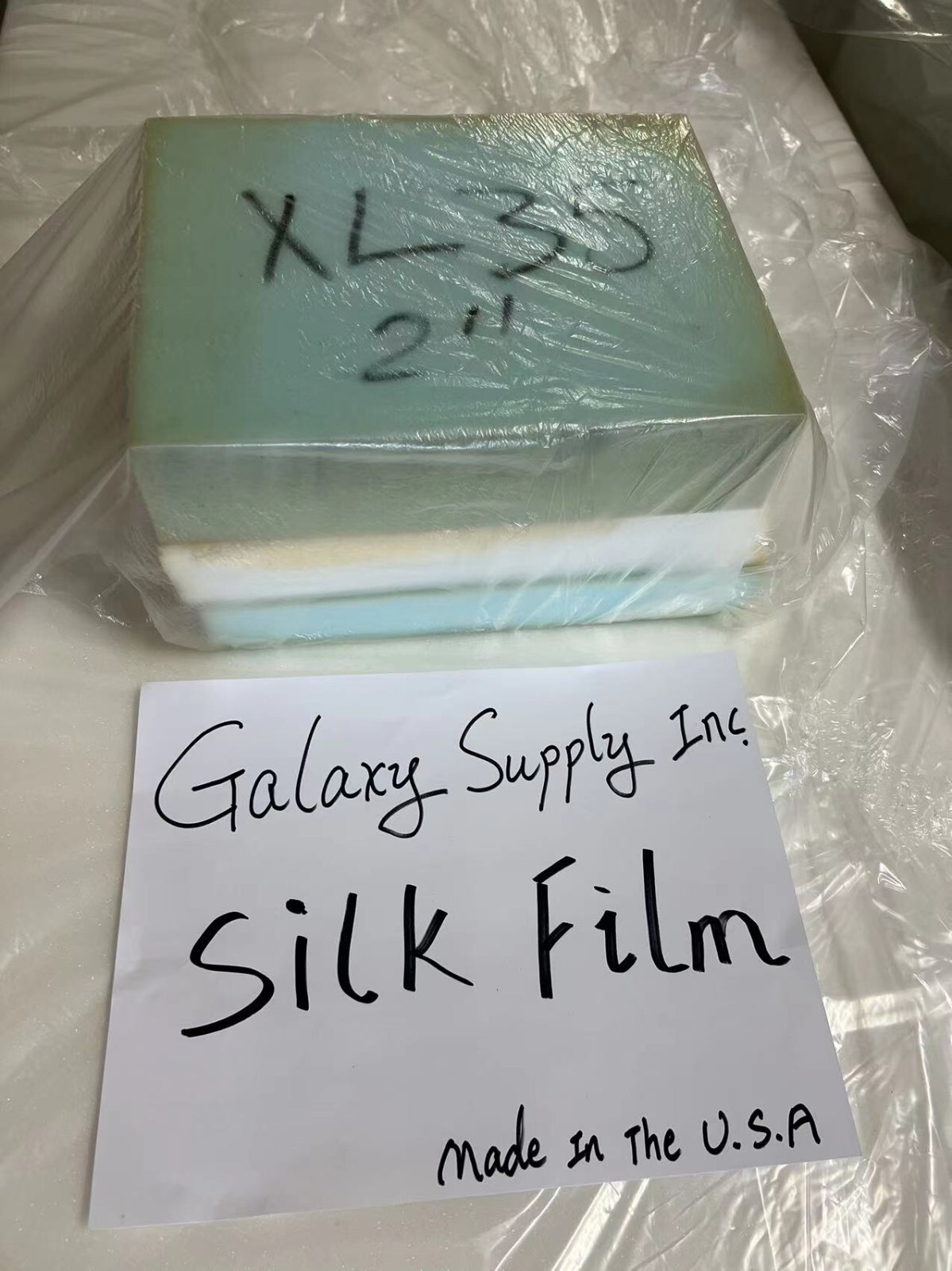 Cushion Wrap Silk Film 730 Y x 54″ Wide : Easily Wrap & Install Foam into Cover