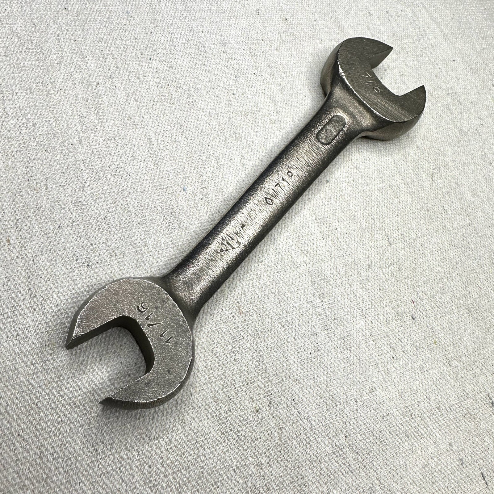 Ampco W718 Wrench 11/16 and 7/8 Open End non sparking hand tool