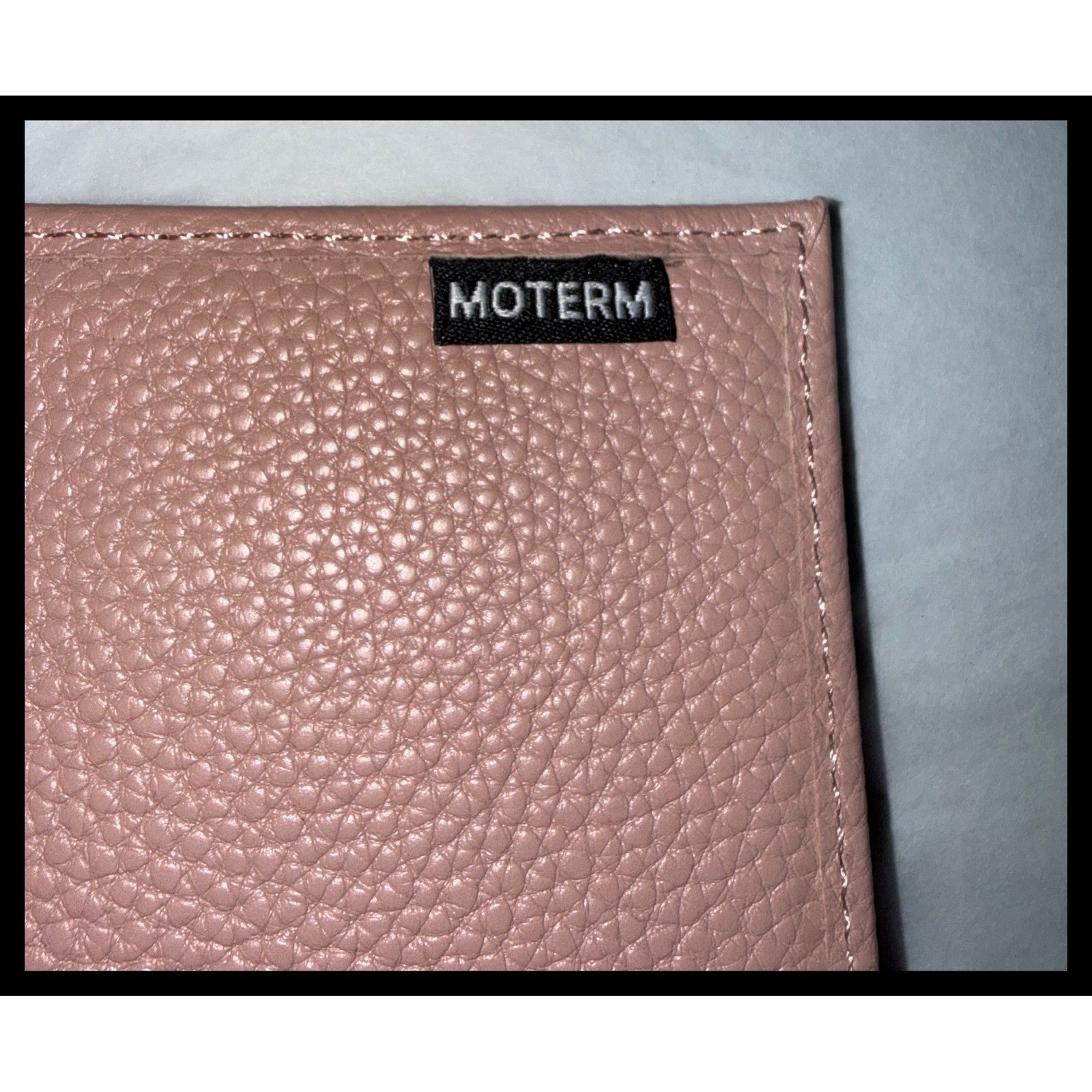 Moterm Planner Cover A5 Pink Pebbled Leather Fits Hobonichi Cousin Stalogy