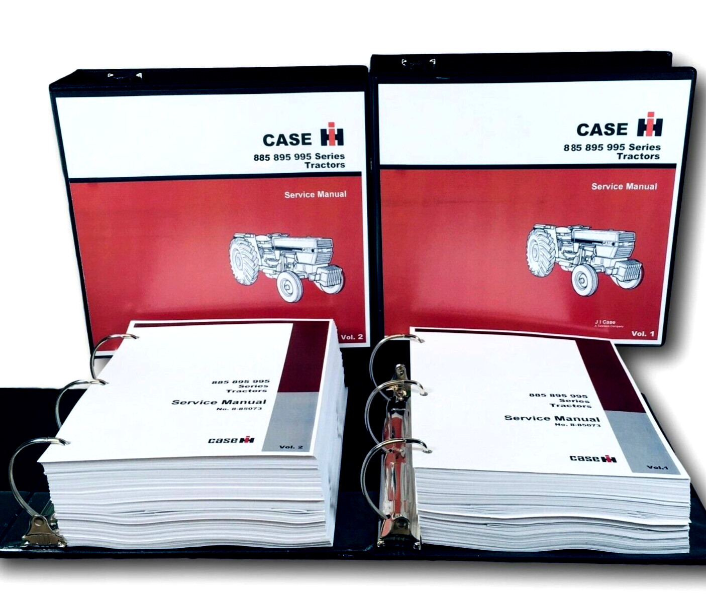Case Ih International 885 895 995 Tractor Service Manual Repair Overhaul Binder