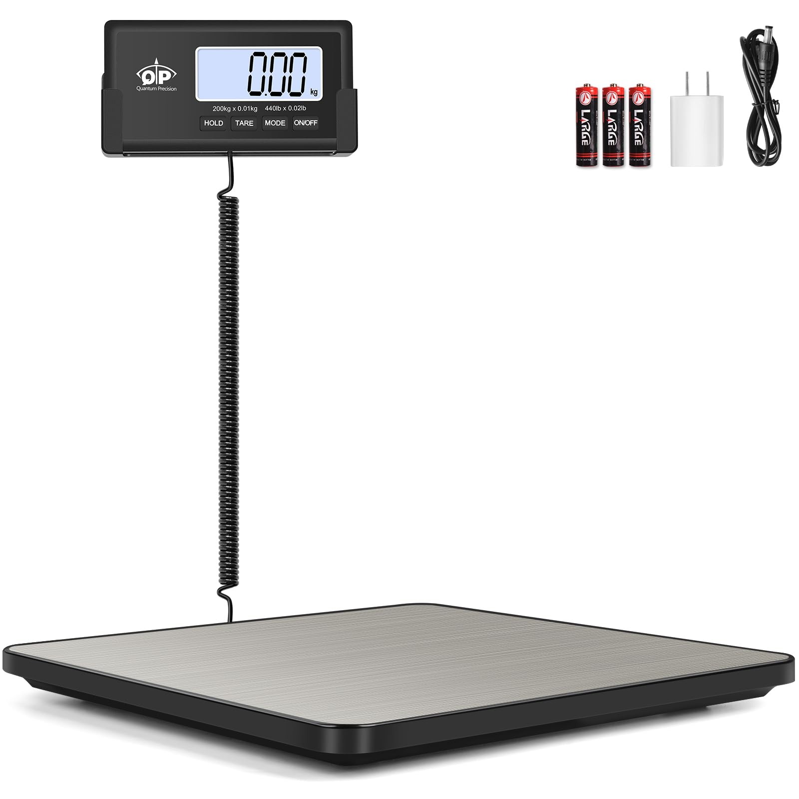 Shipping Scale for Packages, 440lb/0.35oz High Accuracy Digital Postal Scale,…