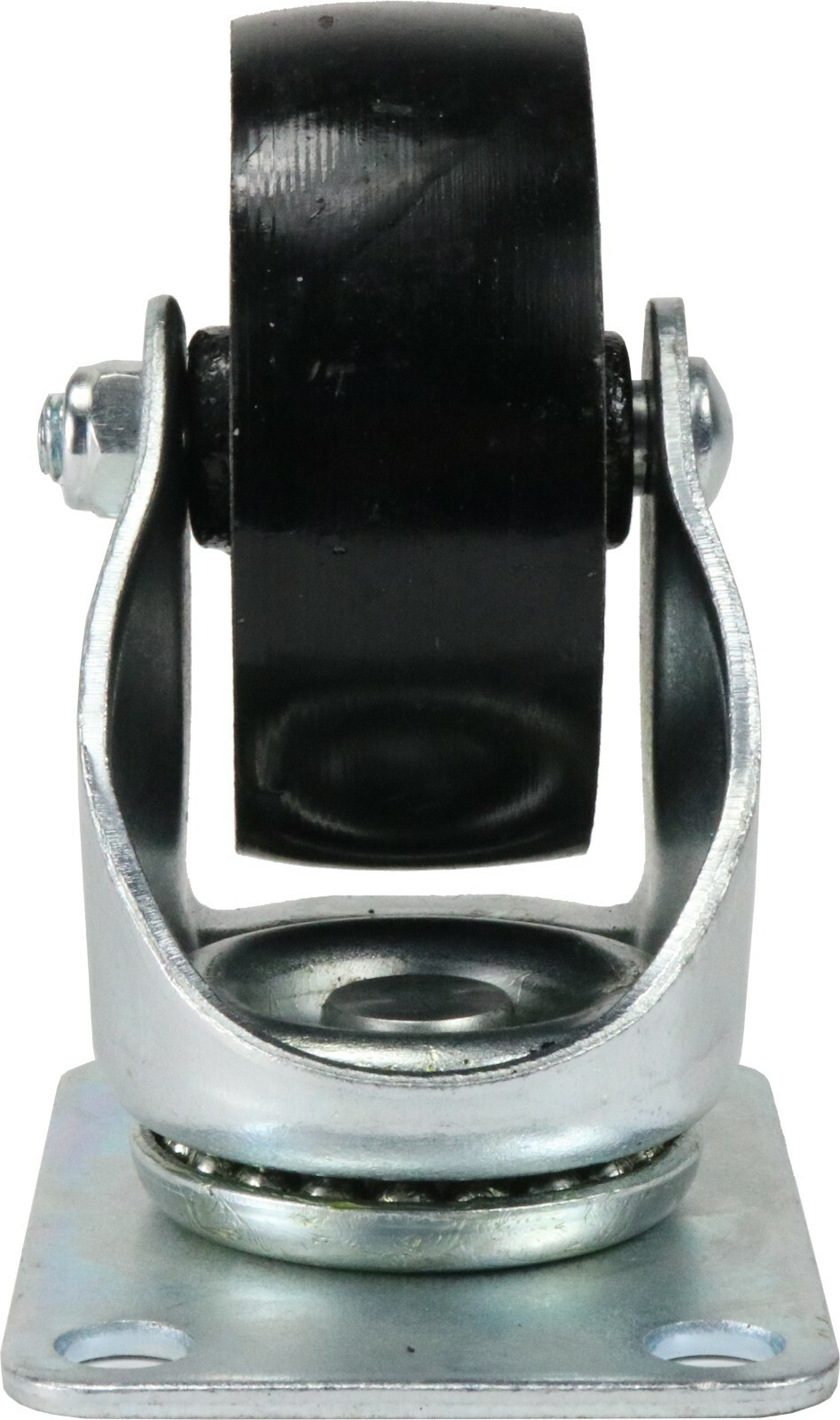 4-Pc. 3″ 350-lb-Capacity All-Steel Wide Wheel Swivel Top Plate Casters