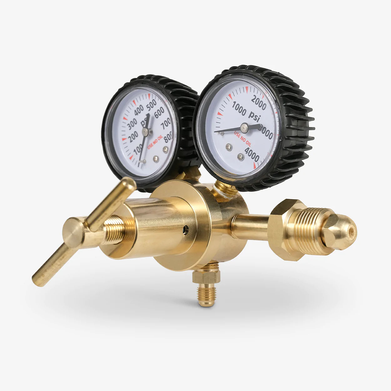 SPARC Nitrogen Pressure Regulator 0-600PSI CGA580 Inlet, 1/4″ Flare Output