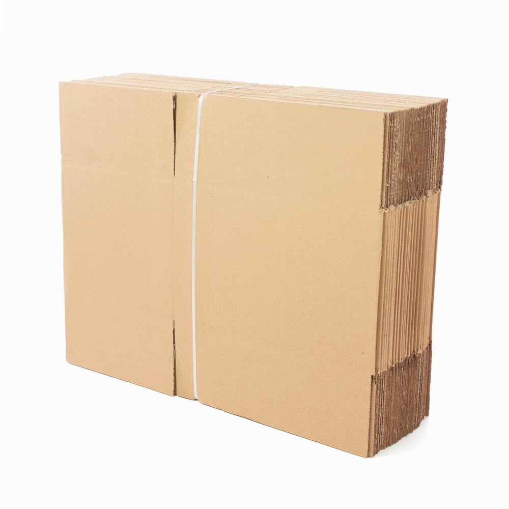 Pack of 25 Reinforced Boxes measuring 31x22x20 cm and Single Shaft…