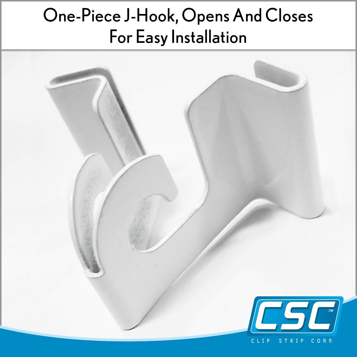 20 Pack Aluminum Drop Ceiling Hooks for Hanging Grid Ceiling Hangers 1.25×1 Inch