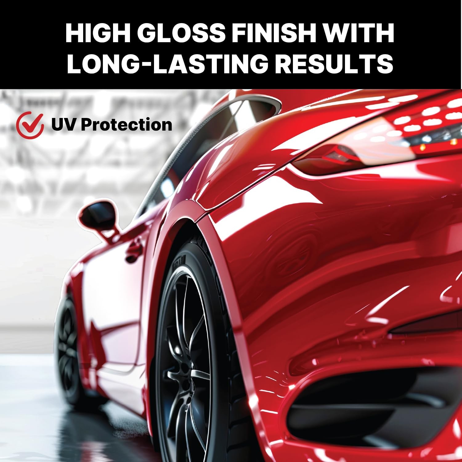 LAUCO FinishX Ultimate Clear Coat Kit – 1 Gallon Clear + 1 Quart Slow Activator