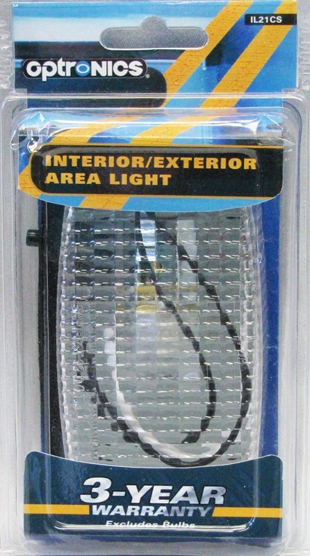 Optronics IL21CS Interior Dome Light with Switch, White