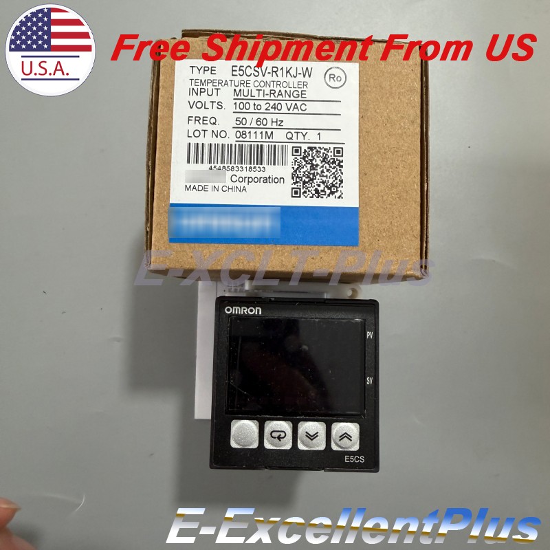 New For Omron E5CSV-R1KJ-W Digital Temperature Controller E5CSVR1KJW USA Stock