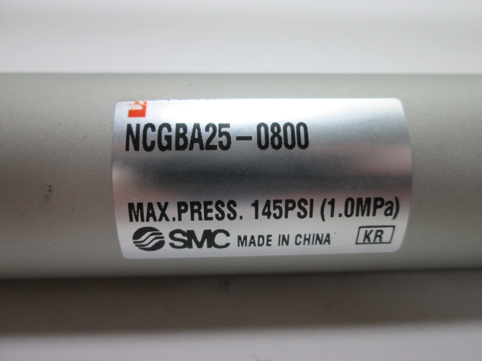 SMC NCGBA25-0800 Double Acting Single Rod Air Cylinder 10-32 Ports