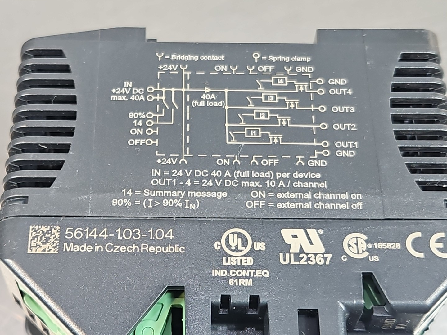 Murr Elektronik D-71570 Oppenweiler Circuit Breaker Loc3C3