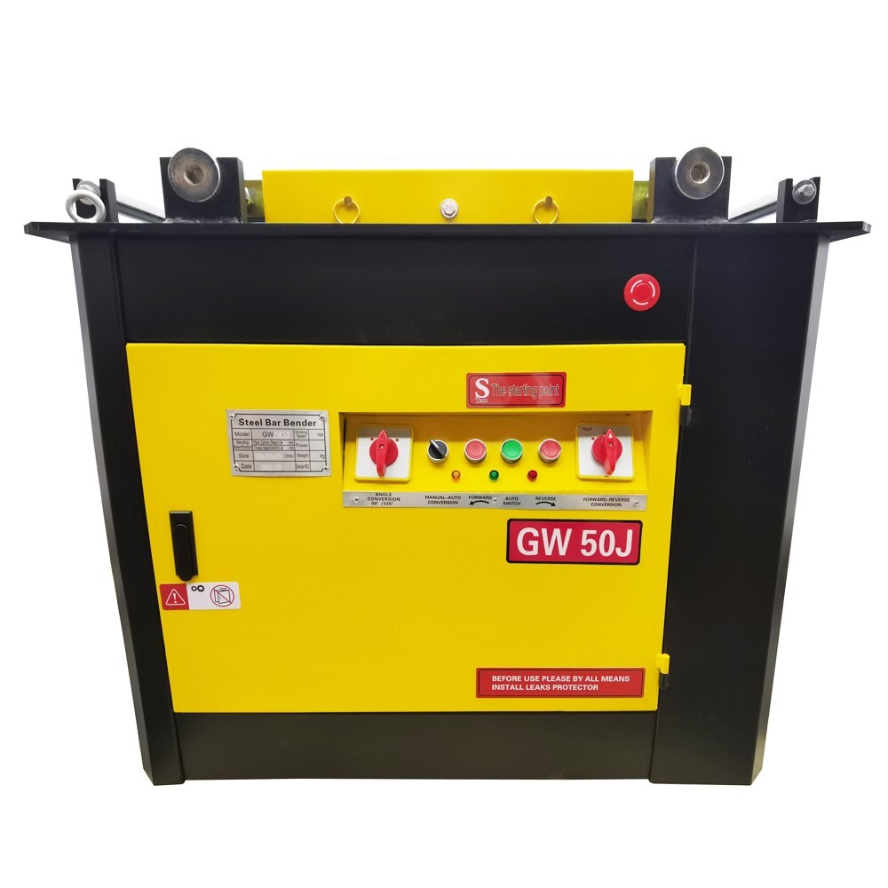 220V 4KW φ0.24 -φ2 50 Type Automatic Steel Bar Bending Machine Rebar Bender