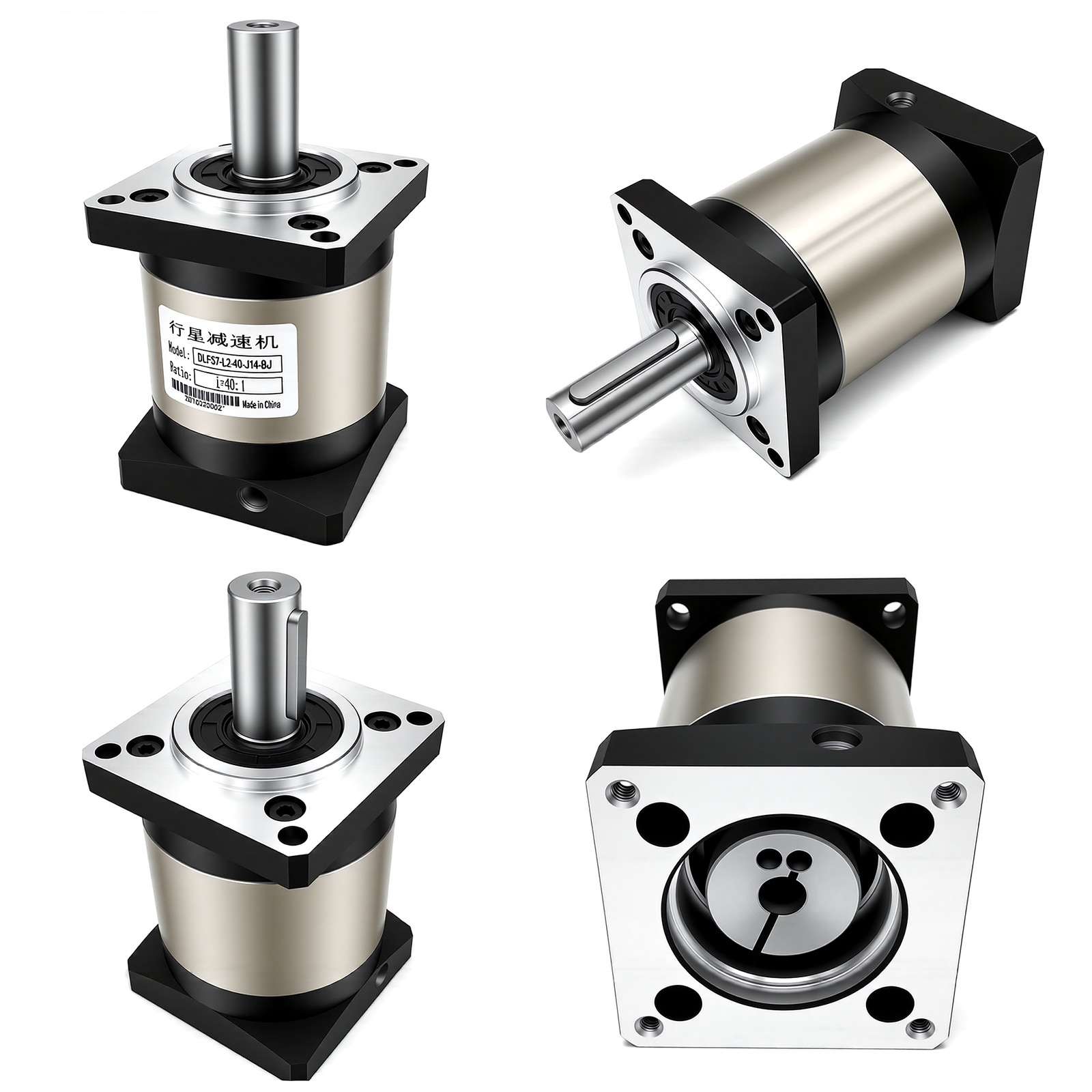 Nema23 Planetary Gearbox Reducer speed Ratio 4:1-100:1 8mm input for 57 motor