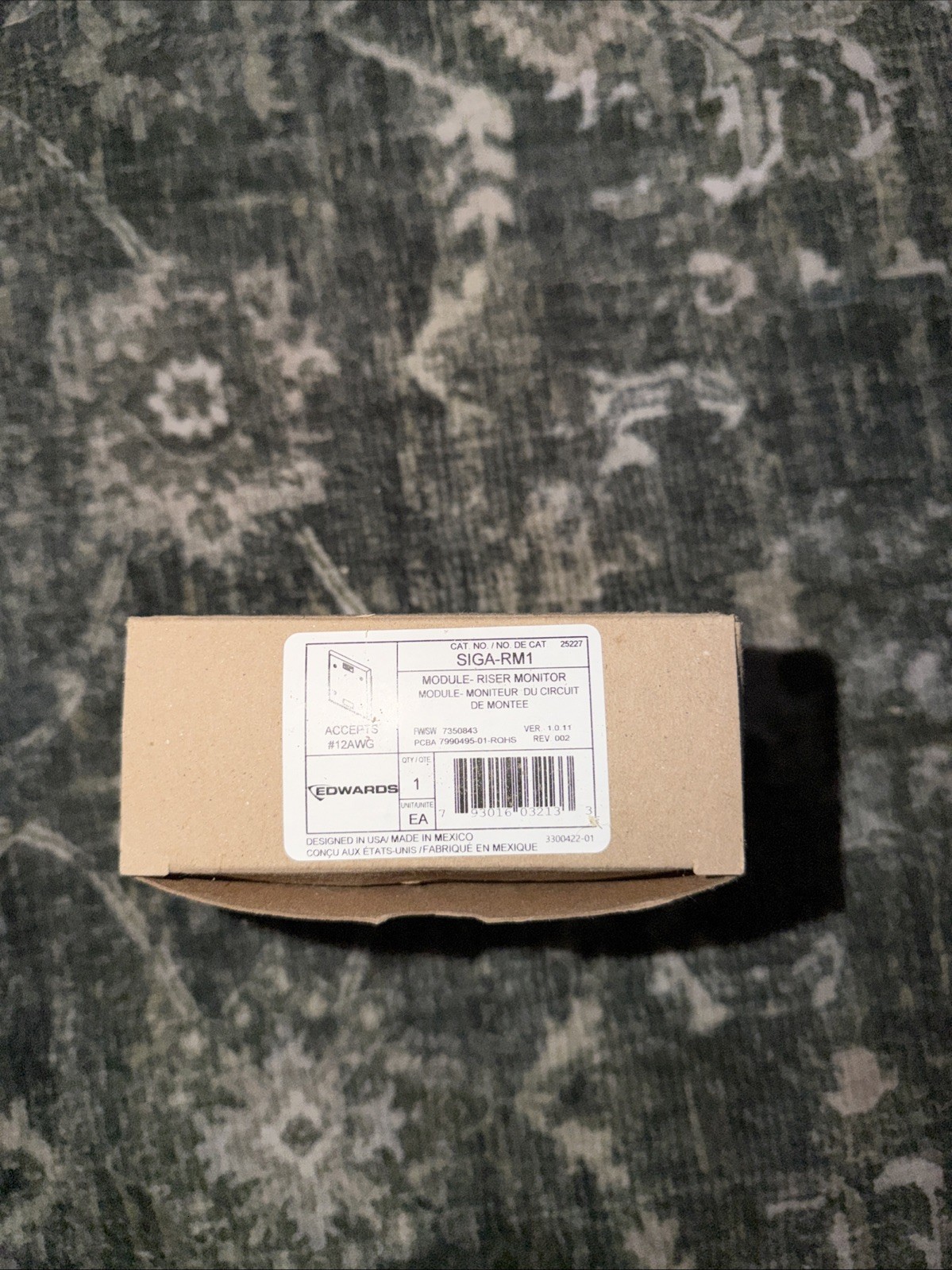 Edwards SIGA-RM1 – Same Day Shipping (SEALED)
