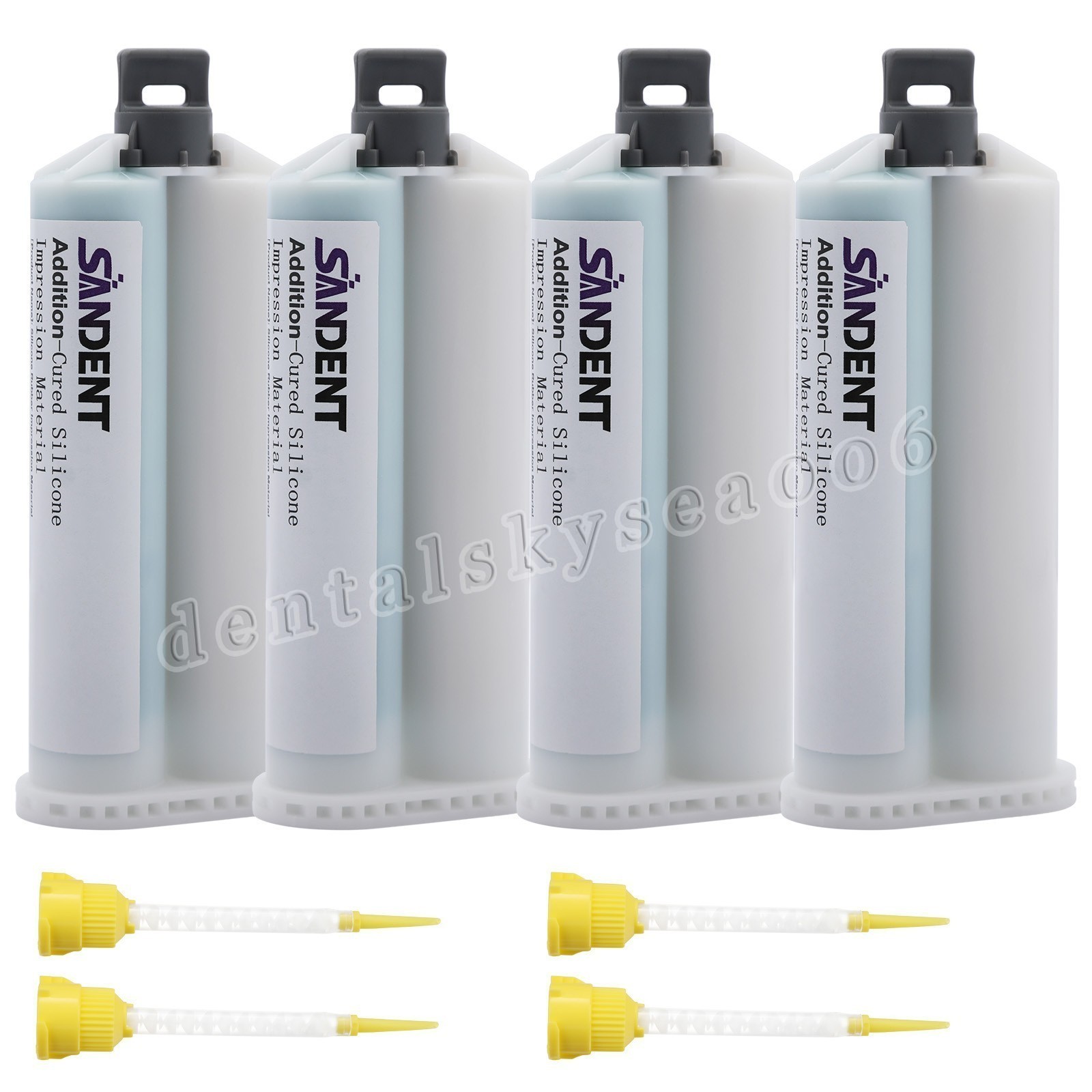 4 x Heavy Body Fast Set Dental Vinyl Polysiloxane Impression Material VPS PVS