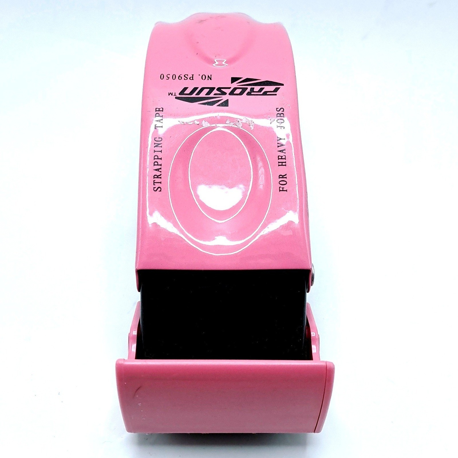 Prosun PS9050 Strapping Tape Dispenser Gun Pink Black Heavy Duty Packaging Tool