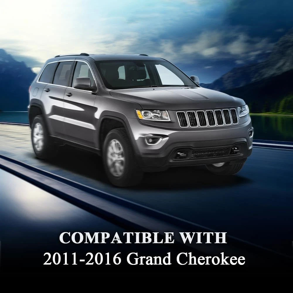 Rear Right Pocket Rivet Fender Flare Fit 2014-2019 Jeep Cherokee Textured Black
