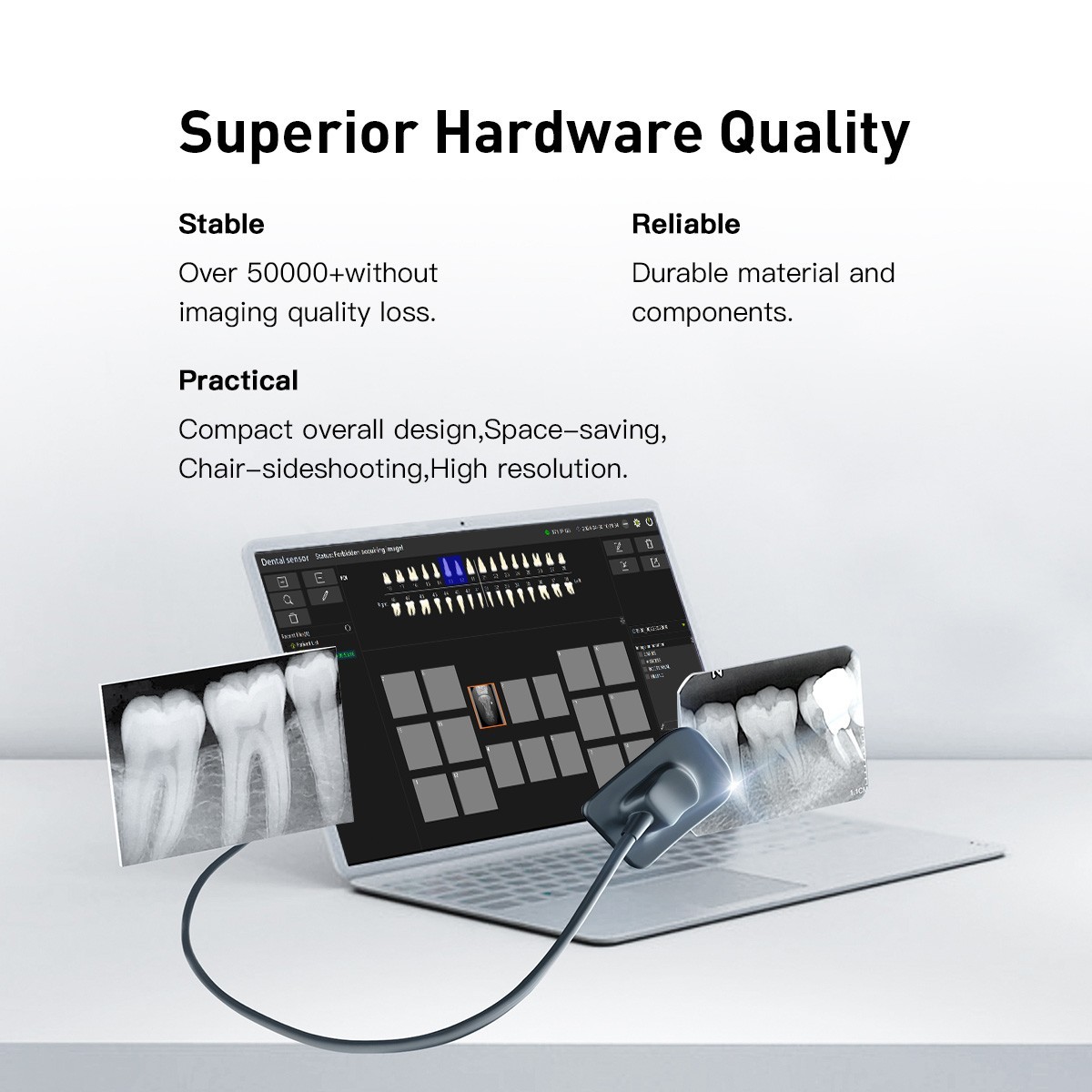 Dental Vacuum Forming Molding Machine Heat Thermoforming / Low Speed Handpiece