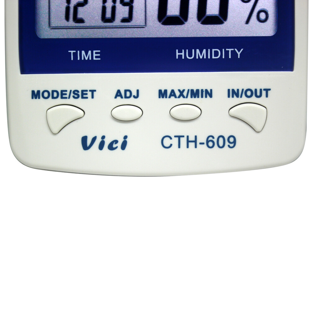 large LCD digital THERMOMETER 14F-140F Humidity 20-95% CTH-609