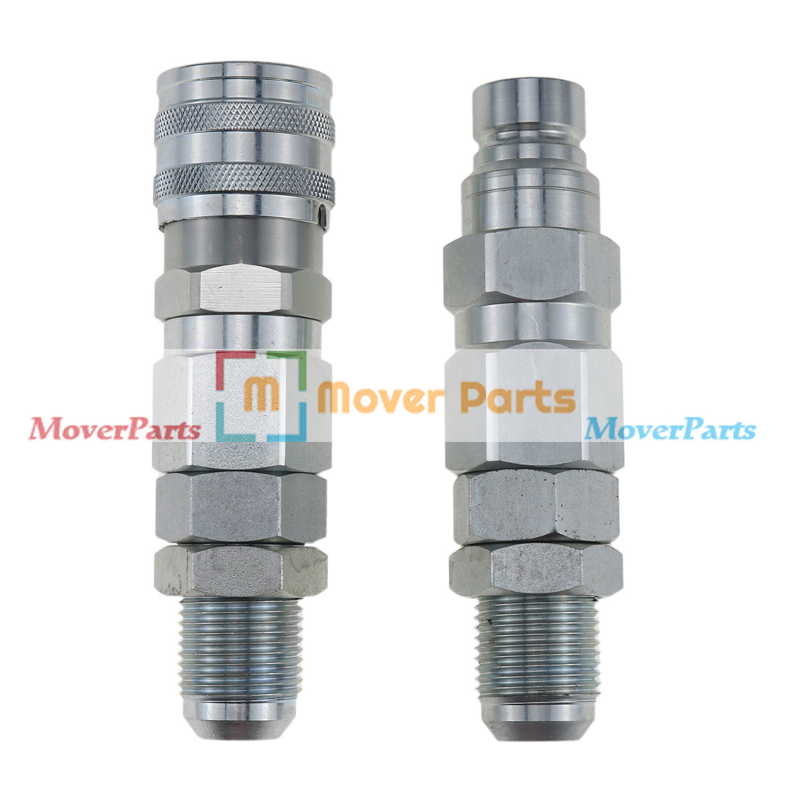 #12 JIC Flat Face Hydraulic Quick Connect Coupler for Bobcat 7753 773 873 963