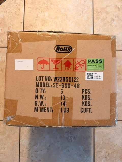 Meanwell SE-600-48 Power supply