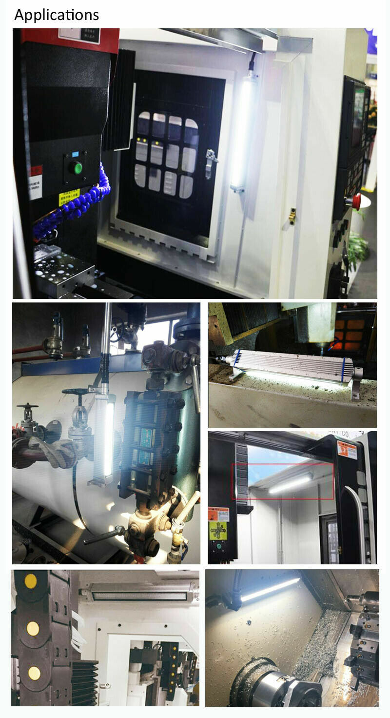 LED Milling CNC Machine Tool Light Explosion-proof Waterproof Oil-proof Workshop